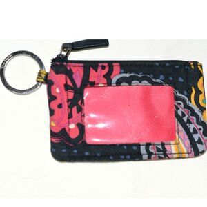 Vera Bradley Twilight Key/Coin/ID Hipster Y2k GrungeTrendy Zip Wallet